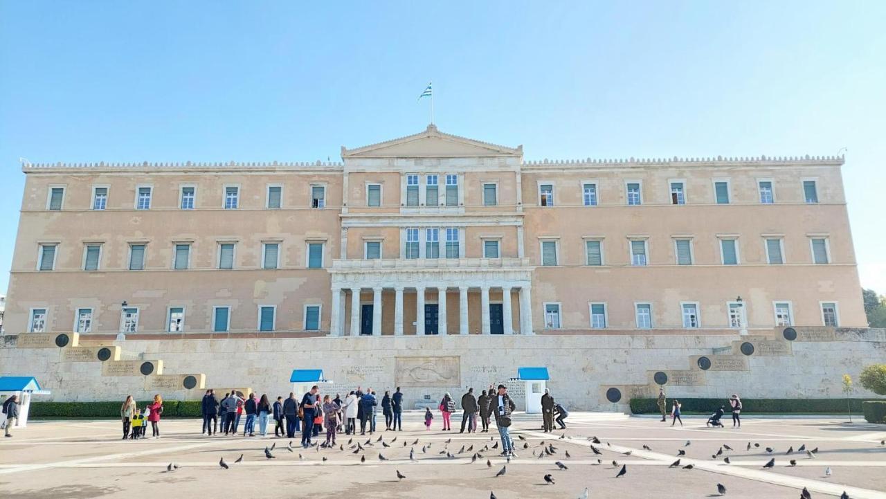 Grand Apartment In Parliament Square Athens Ngoại thất bức ảnh