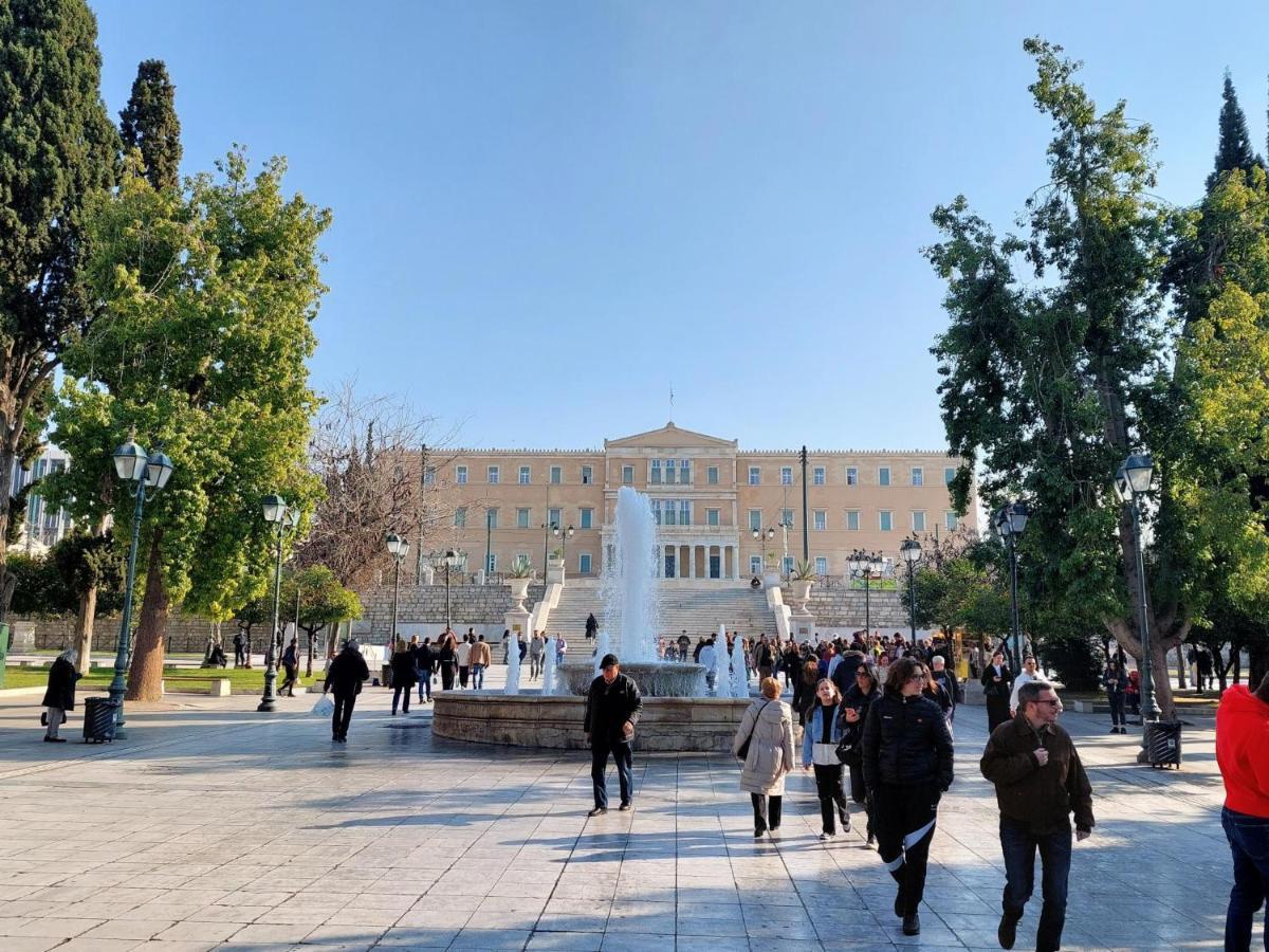 Grand Apartment In Parliament Square Athens Ngoại thất bức ảnh